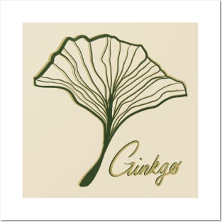 Ginkgo Leaf Posters and Art